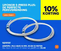 BOUWMAAT Unipipe+ MLC Buis aanbieding