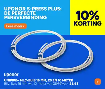 BOUWMAAT Unipipe+ MLC Buis aanbieding