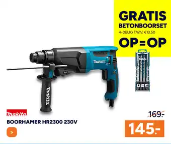 BOUWMAAT Boorhamer HR2300 230V aanbieding