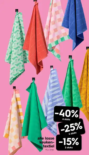 HEMA Alle losse keukentextiel aanbieding