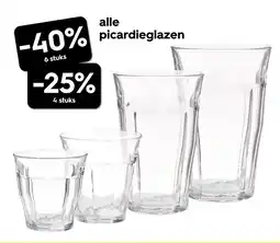 HEMA Alle picardieglazen aanbieding