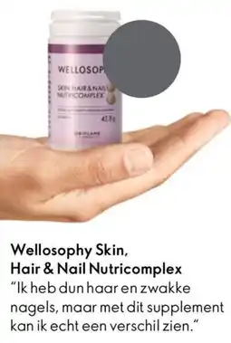 Oriflame Wellosophy Skin, Hair & Nail Nutricomplex aanbieding