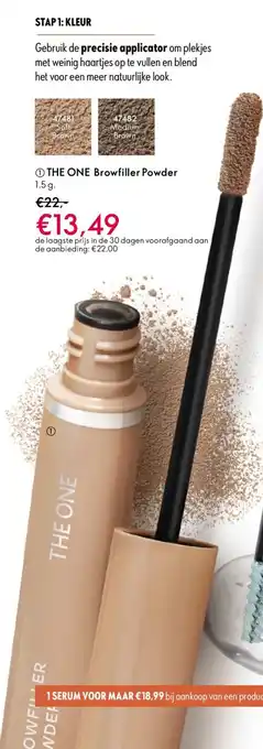 Oriflame The One Browfiller Powder aanbieding