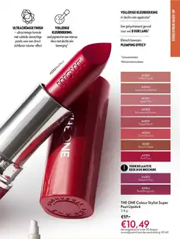 Oriflame The One Colour Stylist Super Pout Lipstick aanbieding