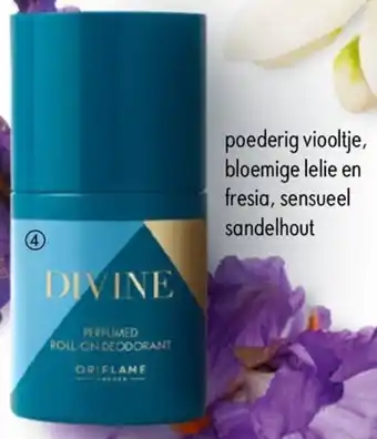 Oriflame 41542 Divine Perfumed Roll-On Deodorant aanbieding