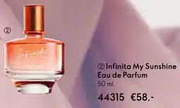 Oriflame Infinita My Sunshine Eau de Parfum aanbieding