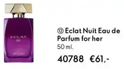 Oriflame Eclat Nuit Eau de Parfum for her aanbieding