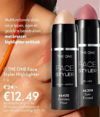 Oriflame The One Face Styler Highlighter aanbieding