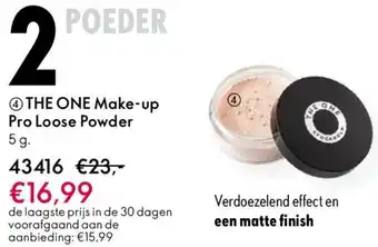 Oriflame The One Make-up Pro Loose Powder aanbieding