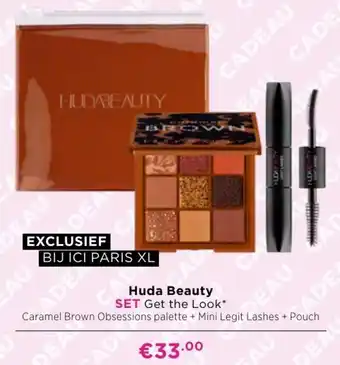 ICI Paris XL Huda Beauty Set Get The Look aanbieding