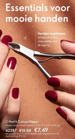 Oriflame Nail It Cuticle Nipper aanbieding