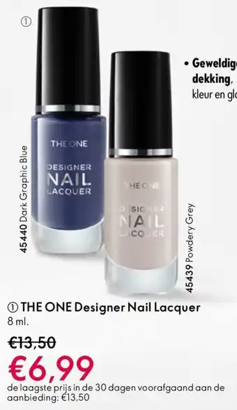 Oriflame The One Designer Nail Lacquer aanbieding