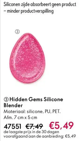 Oriflame Hidden Gems Silicone Blender aanbieding