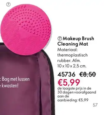 Oriflame Makeup Brush Cleaning Mat aanbieding