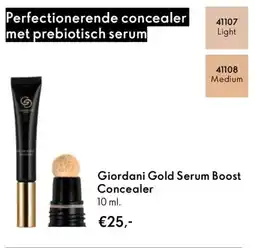 Oriflame Giordani Gold Serum Boost Concealer aanbieding