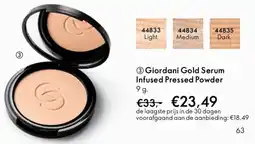 Oriflame Giordani Gold Serum Infused Pressed Powder aanbieding