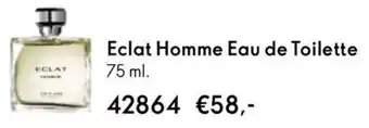 Oriflame Eclat Homme Eau de Toilette aanbieding