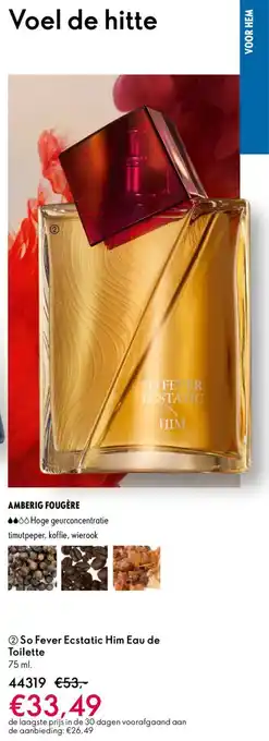 Oriflame So Fever Ecstatic Him Eau de Toilette aanbieding