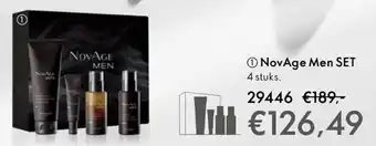 Oriflame NovAge Men Set aanbieding