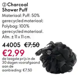 Oriflame Charcoal Shower Puff aanbieding