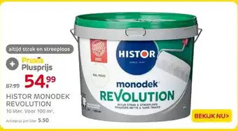 Praxis HISTOR MONODEK REVOLUTION aanbieding