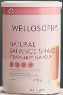 Oriflame Wellosophy Natural Balance Shake Strawberry Flavour aanbieding