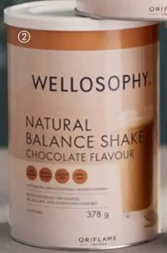 Oriflame Wellosophy Natural Balance Shake Strawberry Flavour aanbieding