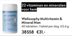 Oriflame Wellosophy Multivitamin & Mineral Man aanbieding