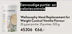 Oriflame Wellosophy Meal Replacement for Weight Control Vanilla Flavour aanbieding