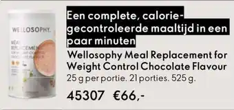 Oriflame Wellosophy Meal Replacement for Weight Control Chocolate Flavour aanbieding