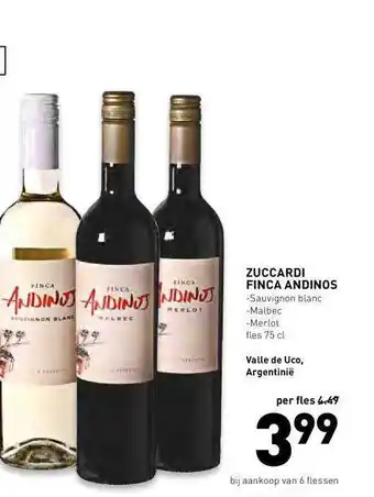 De Kweker zuccardi finca andinos 75cl aanbieding