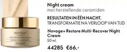 Oriflame Novage+ Restore Multi-Recover Night Cream aanbieding