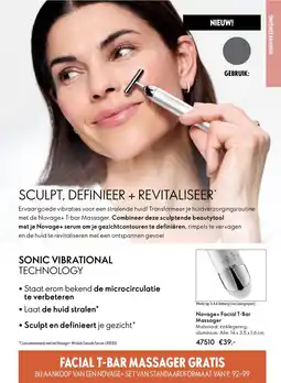 Oriflame Novage+ Facial T-Bar Massager aanbieding