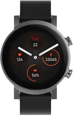 Bol.com Ticwatch E3 Wear OS Smartwatch 1GB / ROM: 8GB IP68 GPS SPo2 sporthorloge aanbieding