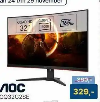 Levix Computershop AOC CQ32G2SE Monitor aanbieding