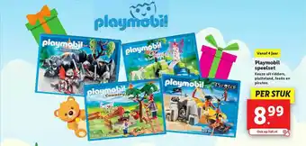 Lidl Playmobil Speelset Ridders, Platteland, Feeën En Piraten aanbieding