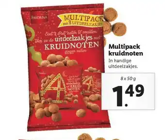 Lidl Favorina Multipack Kruidnoten aanbieding