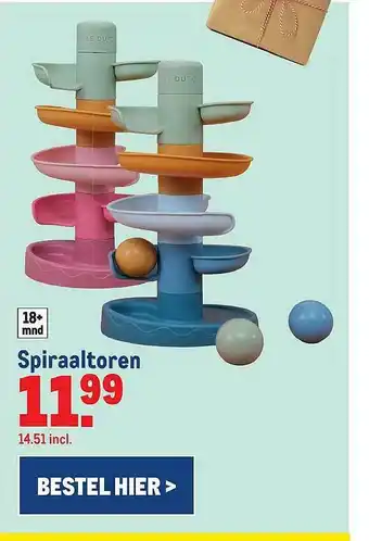 Makro Spiraaltoren aanbieding