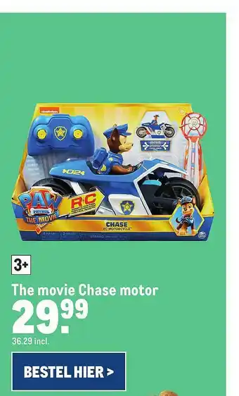 Makro Paw Patrol The Movie Chase Motor aanbieding