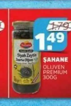 Sahan Supermarkten Şahane Olijven Premium 300g aanbieding