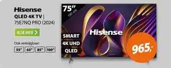 Expert Hisense 75E7NQ pro (2024) aanbieding