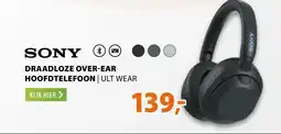 Expert Sony ULT WEAR Zwart aanbieding