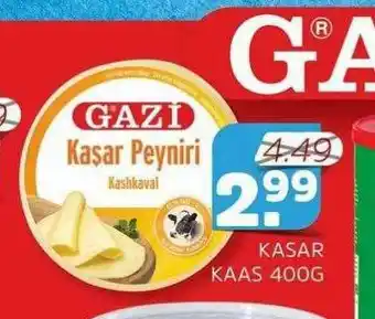 Sahan Supermarkten Kasar Kaas 400g aanbieding