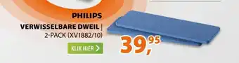 Expert Philips OneUp replaceable pad 2-pack (XV1882/20) aanbieding