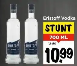 Vomar Voordeelmarkt Eristoff Vodka aanbieding