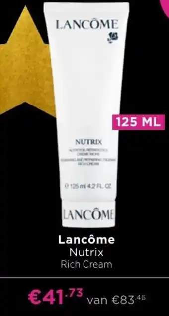 ICI Paris XL Lancome Nutrix cream aanbieding