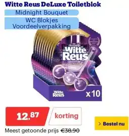 Bol.com Witte Reus DeLuxe Toiletblok aanbieding