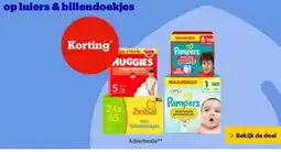 Bol.com op luiers & billendoekjes aanbieding