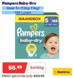 Bol.com Pampers Baby-Dry aanbieding