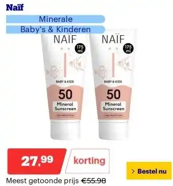 Bol.com Naïf aanbieding